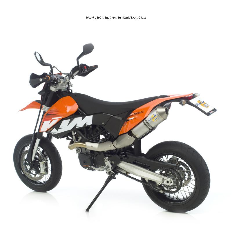 echappement moto KTM 690 SMC leovince  LVONE FD-8134_2